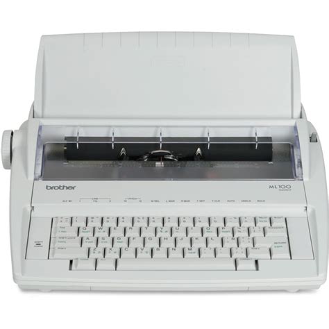 BRTML100 Brother ML-100 Electronic Typewriter - Daisy Wheel - 12 cps - 9" Print Width