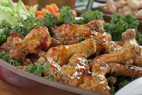 Crispy Honey Mustard Wings | MrFood.com