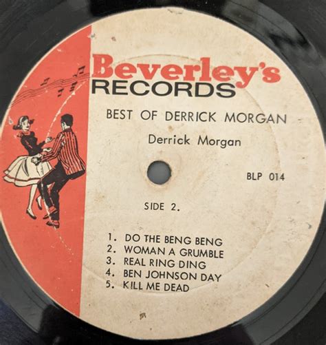 Derrick Morgan – Best Of Derrick Morgan (Vinyl) - Discogs