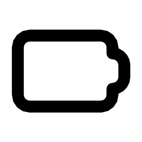 Battery Empty Vector SVG Icon - SVG Repo