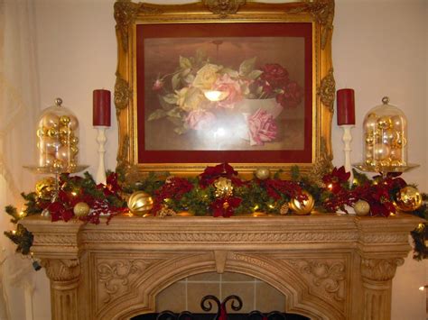 Christmas Fireplace Garland Ideas - InspirationSeek.com