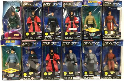 Lot - (12) Vintage Star Trek Action Figures