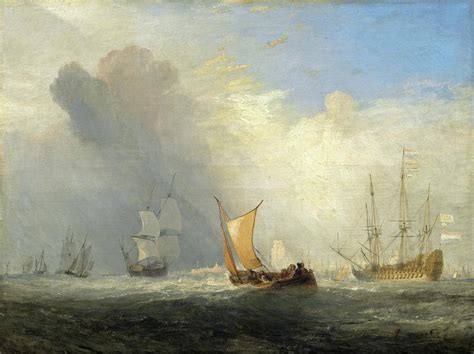 Rotterdam Ferry-boat Painting by Joseph Mallord William Turner | Fine Art America