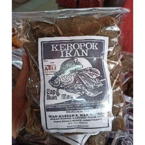 keropok ikan cap ikan mas (ASLI ORIGANAL) | Lazada