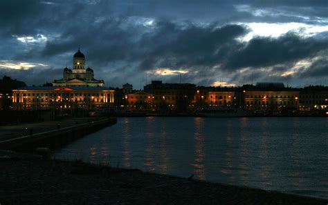 Helsinki skyline, summer night sky | delayed gratification | Flickr