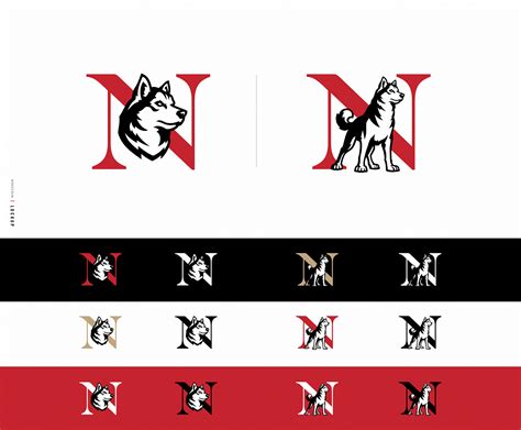 Northeastern University | Athletics Rebrand on Behance