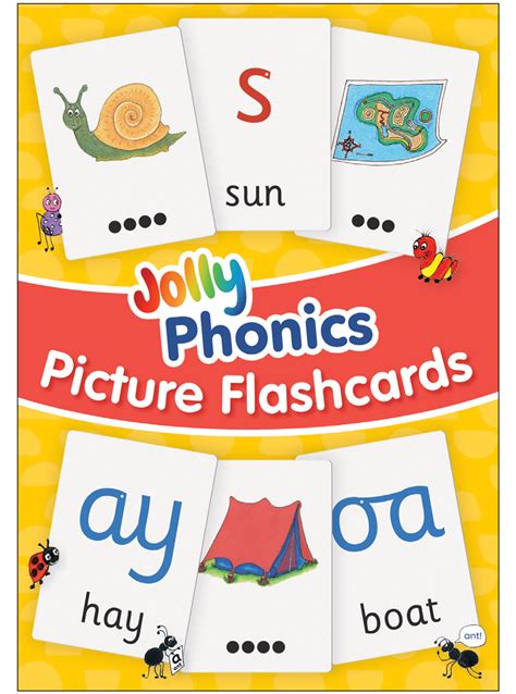 Jolly Phonics Picture Flashcards – ABC School Supplies