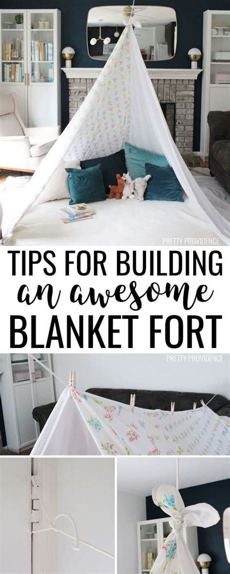 How To Build The Best Blanket Fort - Pretty Providence