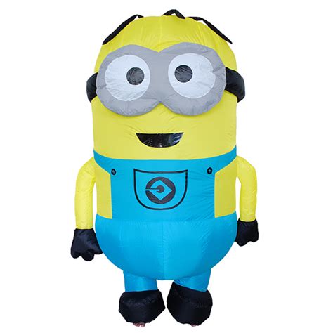 Gemmy Airblown Inflatable Minion Stuart In Devil Costume Ft Tall Red Oriental Trading ...