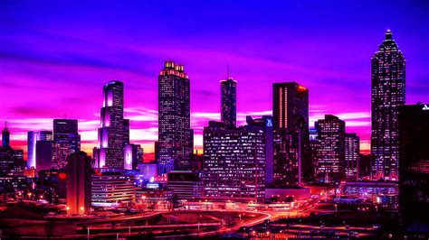 CyberPunk Neon, Cityscape - skyline - Urban - Cityscape 17 Digital Art by Celestial Images ...