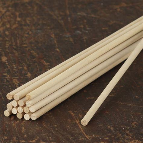 3/16" Unfinished Wood Dowel Rods - Dowel Rods - Wood Crafts - Craft ...