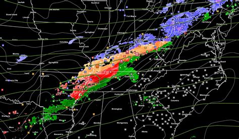 PHOTO Map Showing Ice Storm In United States Is Covering Hundreds Of ...