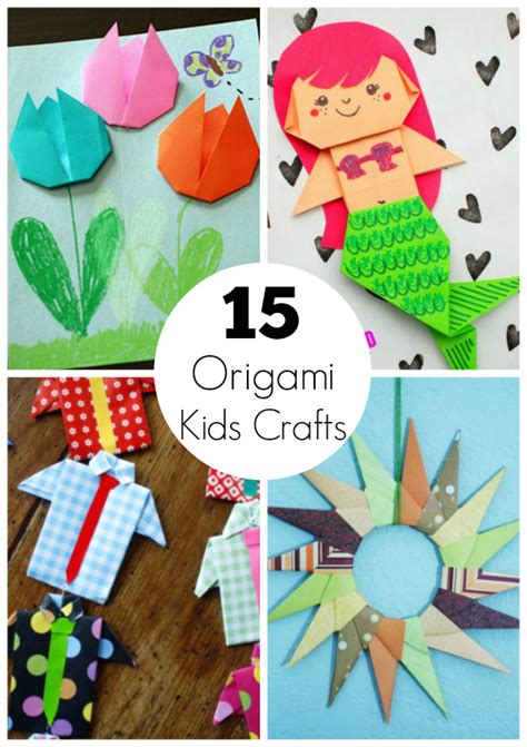15 Origami Paper Crafts for Kids to Create - Make and Takes