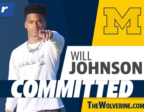 Five-Star CB Will Johnson Commits To Michigan Wolverines Football ...