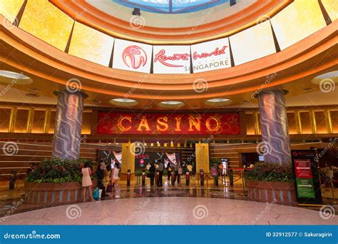 Casino at Resorts World Sentosa in Singapore Editorial Photography ...