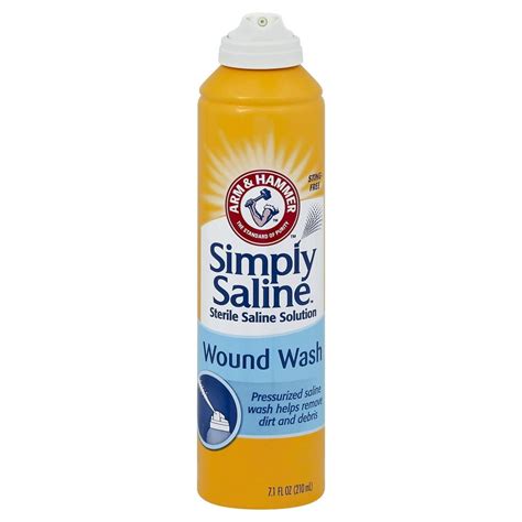 Simply Saline Wound Wash 1696772 7.1 Oz 1 Each - Walmart.com - Walmart.com