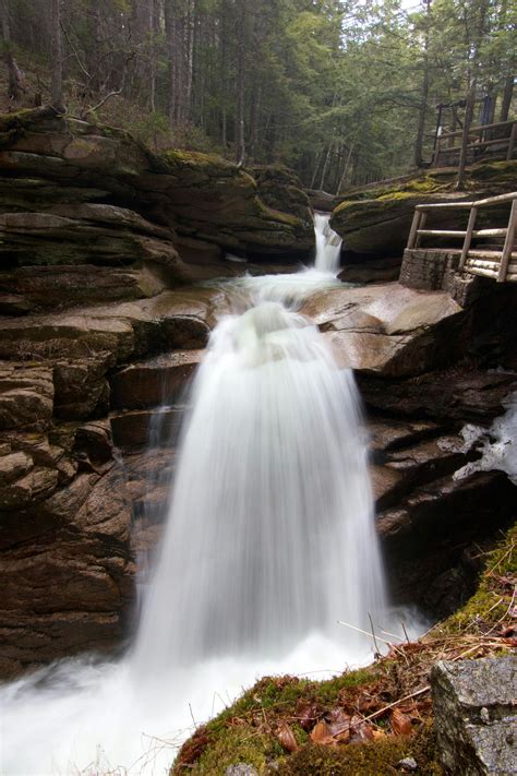 Waterfalls Between Rock Formations · Free Stock Photo