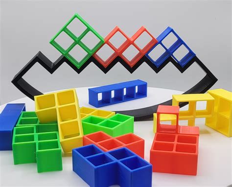 Tetris Balance Puzzle - Etsy Canada