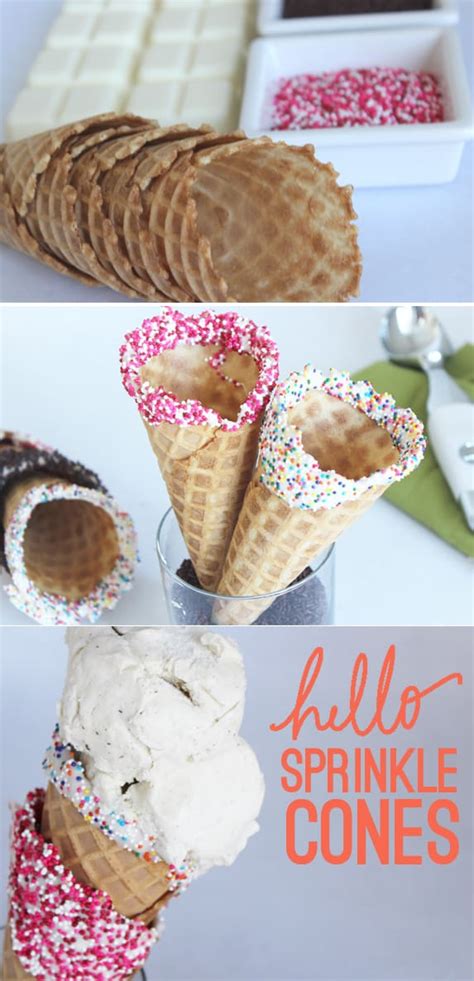 Ice Cream Cone (Just Add Sprinkles!) | Thoughtfully Simple