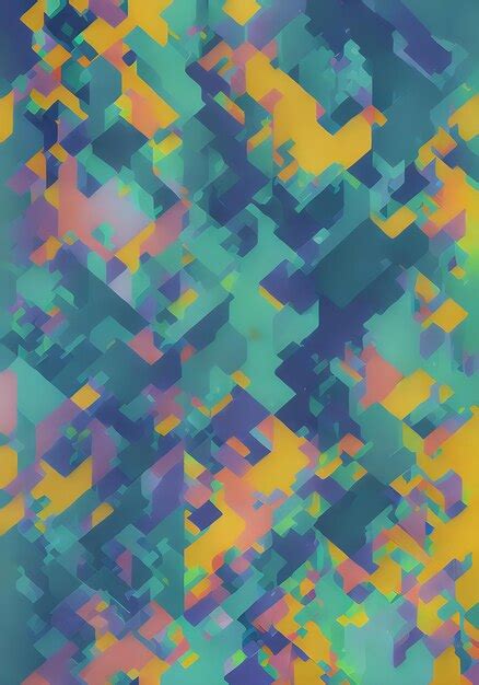 Premium AI Image | Geometric layout with gradient neutral colors
