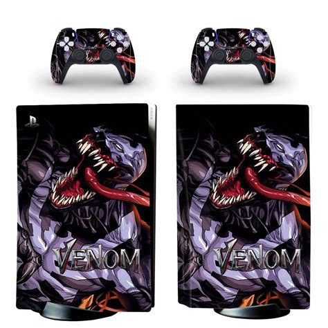 Venom PS5 Skin Sticker Decal Design 4 - ConsoleSkins.co