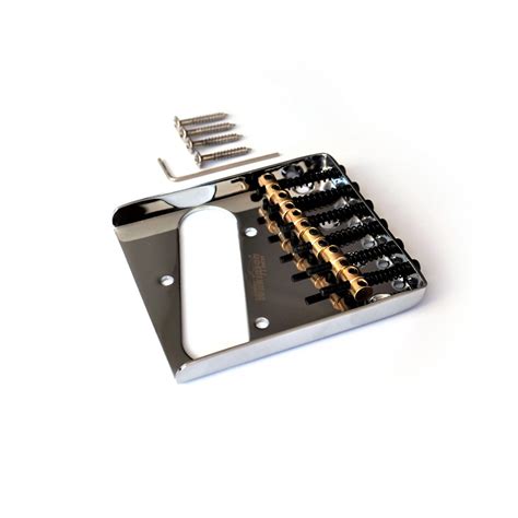 Wilkinson Telecaster Bridge With 6 Brass Saddles | Guitar Anatomy