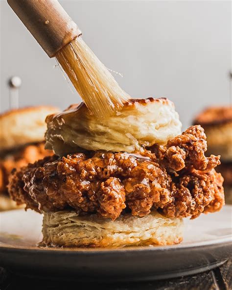 Honey Butter Chicken Biscuit Recipe (Whataburger Copycat) | Sweet Tea + Thyme