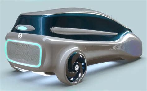 Futuristic Volkswagen ID5 Concept Car for The Year of 2050 Generates ...