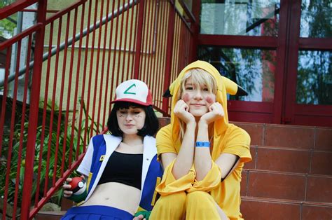 Pokemon - Ashe and Pikachu Cosplay #4 by BigBrotherRabbit on DeviantArt