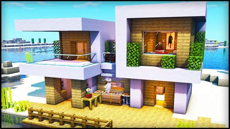 Minecraft Modern Beach Houses