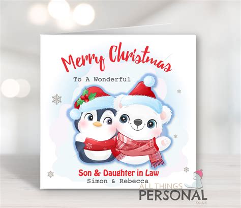 Wonderful Couple Christmas Card - All Things Personal