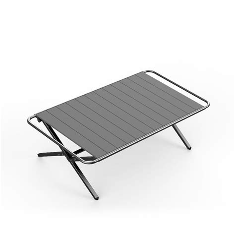 Outdoor Aluminum Alloy Folding Chicken Rolls Table Can Be Spliced