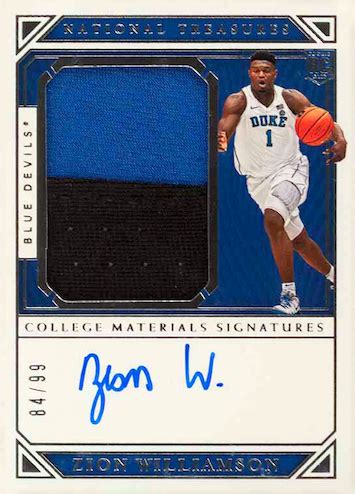 Zion Williamson Rookie Cards Guide, Top RC List, Best Autographs