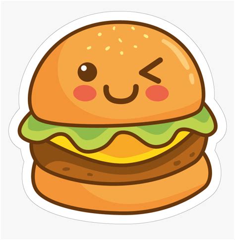 Hamburger Clipart Burger - Cute Hamburger Clip Art, HD Png Download is free transparent png ...