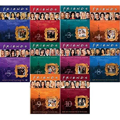 Friends: The Complete Series Collection - Seasons 1,2,3,4,5,6,7,8,9 ...