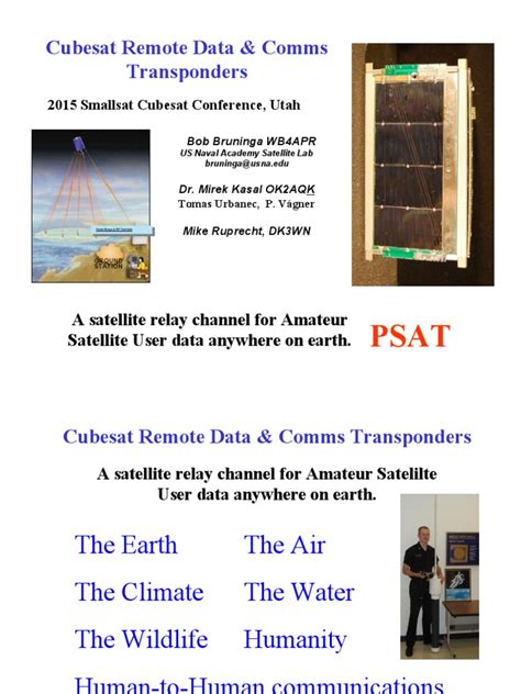 Smallsat Cubesat I | PDF | Communications Satellite | Satellite