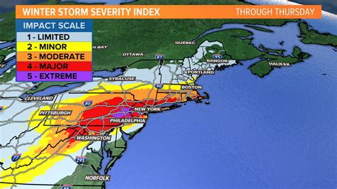 New Winter Storm Severity Index ranks the impact a storm can have ...