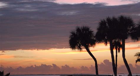 Sunset in Fort Myers Beach, Florida