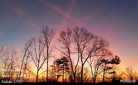 Sunrise at Heflin, Alabama. Photographer: @earthalabama 2/2017 ...