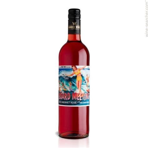 Wonder Wines 'The Board Meeting' Cabernet Rose | prices, stores, tasting notes and market data