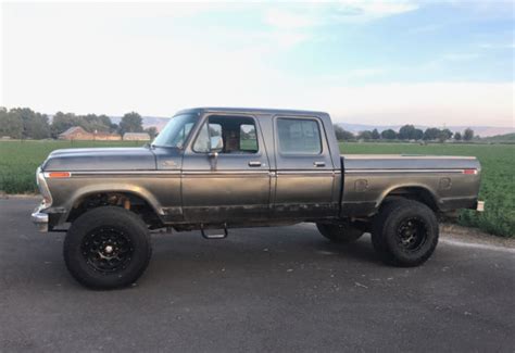 1979 Ford F250 Crew cab 4x4 pickup truck - 4 door crewcab with No Reserve! - Classic Ford F-250 ...