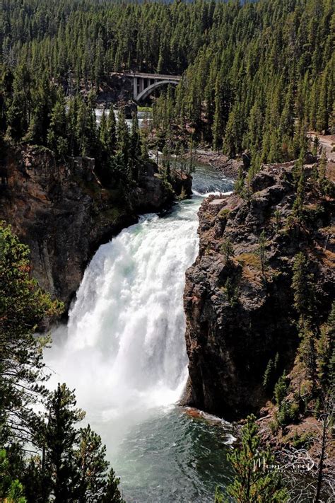 Upper Yellowstone Falls | Yellowstone, Outdoor, Waterfall