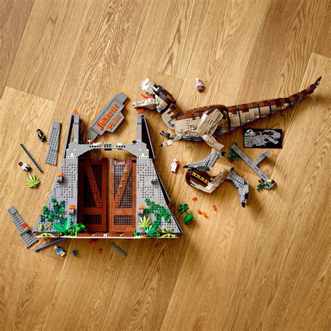 LEGO Jurassic World Jurassic Park: T. rex Rampage 75936 Building Kit ...