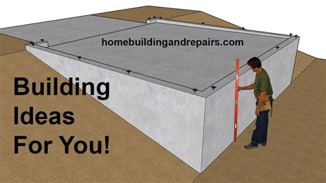 Ideas For Building Concrete Garage Foundation On Sloping Hillside - Home Building Learning ...