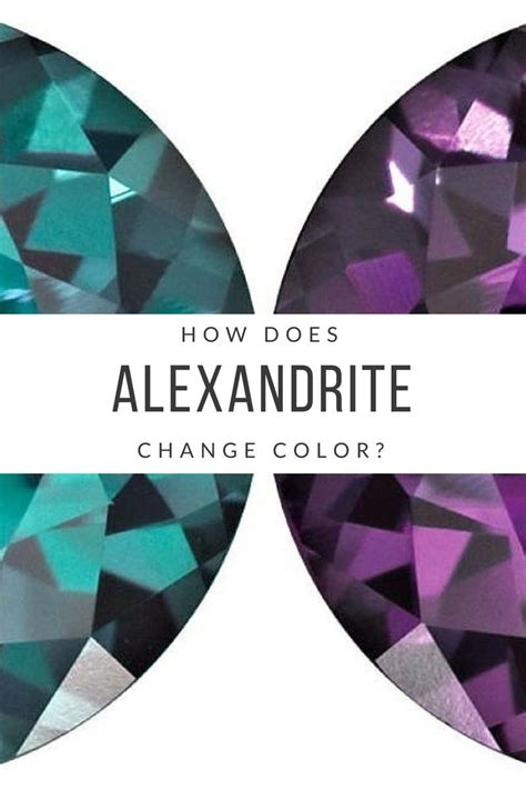 How Does Alexandrite Change Color - Natural light - artificial light.. Gemstones For Sale, Rare ...