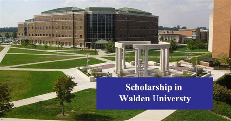 Master's Degree Scholarships at Walden University in USA, 2018