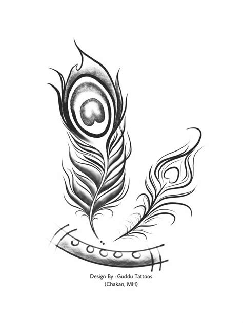 Feather tattoo design Feather Symbol Tattoo, Feather Symbolism, Feather Tattoo Design, Hand ...