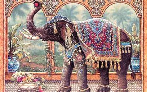 Elephant art, Art, Colorful elephant