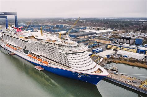 Meyer Turku Delivers Cruise Ship Carnival Celebration