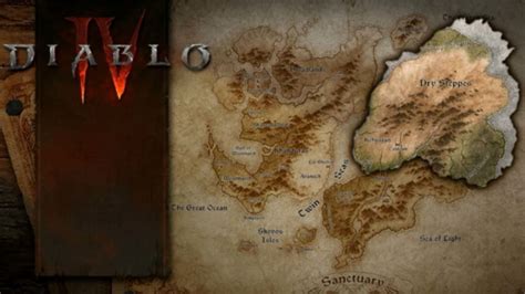 Diablo 4 Sanctuary's map revealed at BlizzCon - Millenium